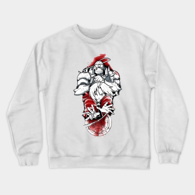 fullmetal alchemist Crewneck Sweatshirt by boxermaniac